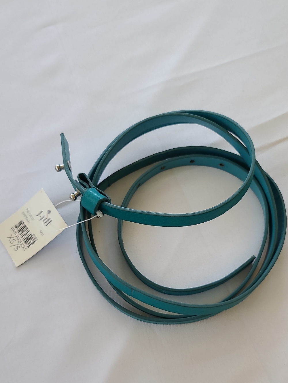 J Jill Double Wrap Slim Leather Belt